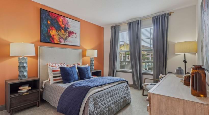 Spacious Bedrooms at Our Apartments for Rent in Hunter's Creek