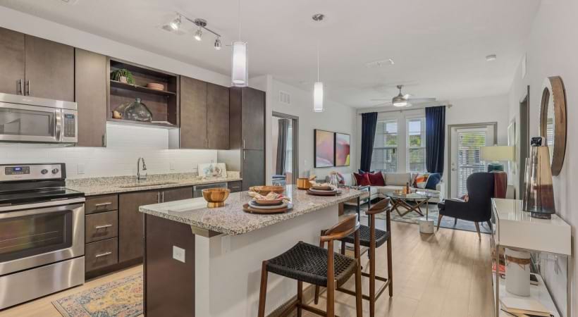 Expansive Kitchen Islands at Cortland Hunter's Creek