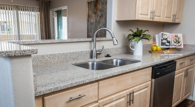 Kitchen with Granite Countertops at Our Apartments in Peoria, Arizona