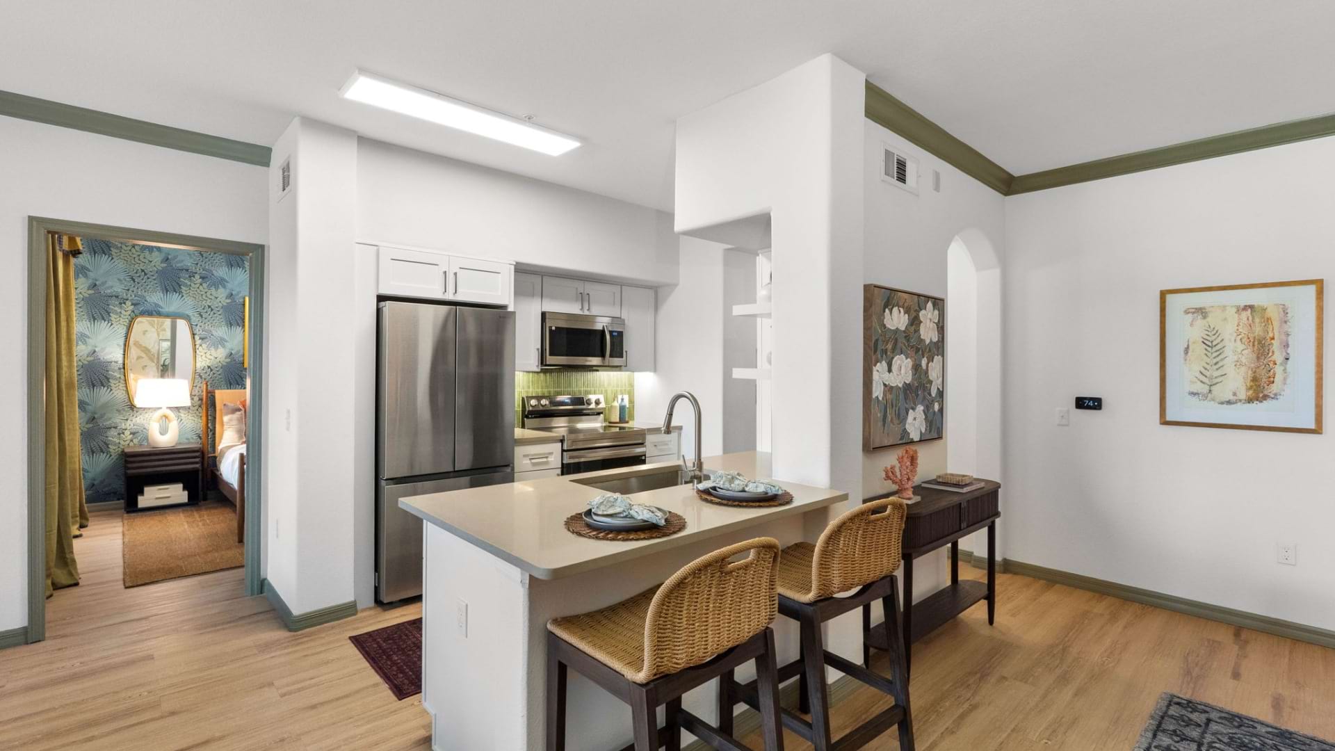 Modern Kitchen at Our Apartments Near USF 