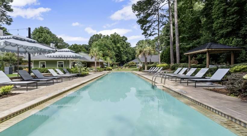 Resort-Style Pool at Our Delk Road Apartments