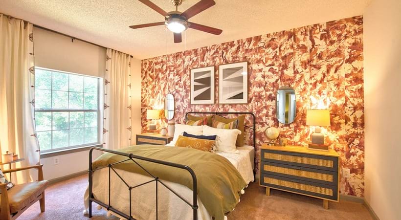 Spacious Bedroom at Our Apartments in Duluth, GA