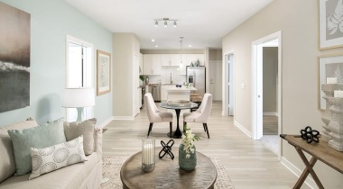 Spacious Living Room at Our Apartments in Clearwater, FL