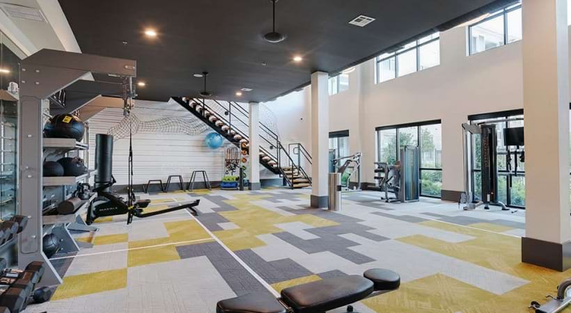 24/7 Fitness Center at Our Pet-Friendly Apartments in Allen