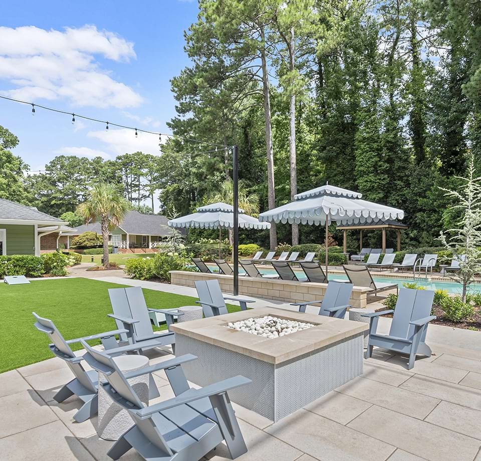 Outdoor Fire Pit at Our Apartments in Marietta