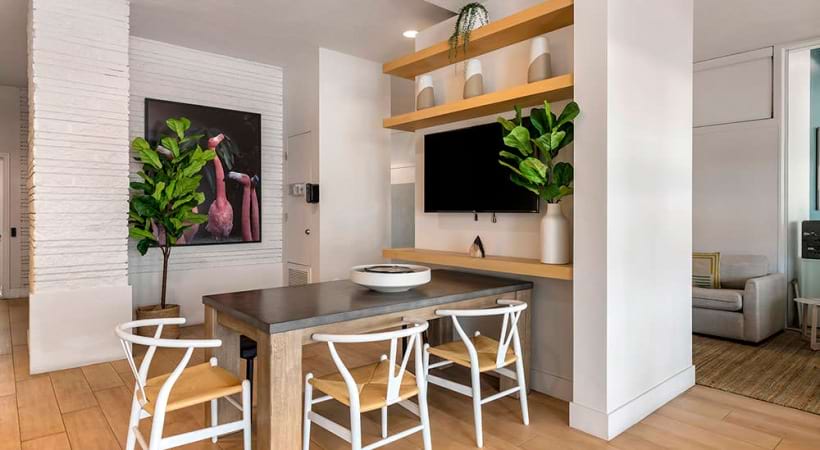 Resident Clubhouse Lounge Area of Our Daytona Beach Apartments for Rent