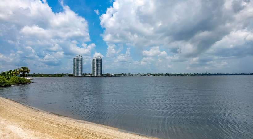 Waterfront View Near Our Apartments for Rent in Daytona Beach