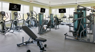 Spacious Fitness Center at Our West Kendall Apartments for Rent
