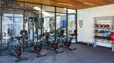 Fitness Center with Stationary Bikes at Our Luxury Apartments in Meridian, Idaho
