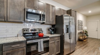 Stainless Steel Appliances in Our Apartments in South Fort Worth, TX