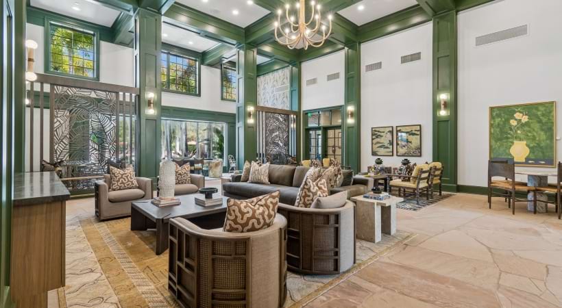 Newly Renovated Resident Clubhouse at our apartments for rent in Tampa, FL