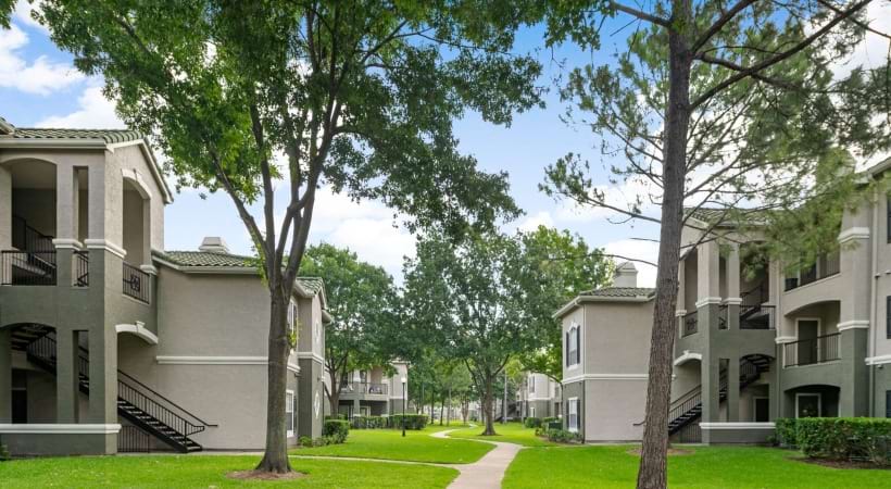 Lush Landscaping at Our Houston, Texas Apartments for Rent