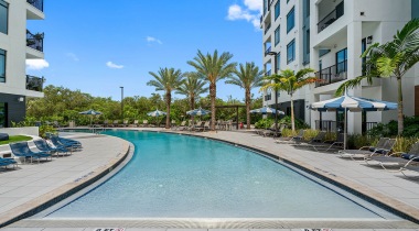 Resort-Style Pool Overlooking Tampa Bay