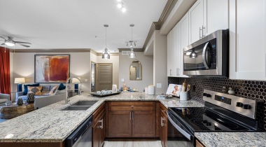 Modern Apartment Kitchen at Our Altamonte Springs Apartments