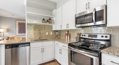 Luxury Apartment Kitchen at Our Cherry Creek Apartments