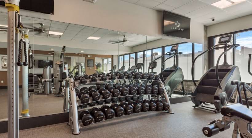 24/7 Fitness Center with Free Weights