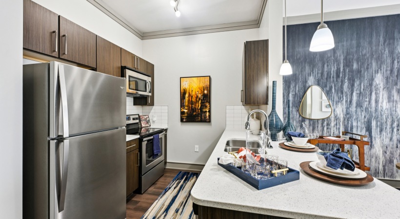 Quartz Countertops in Our Apartments in Northeast Raleigh, NC
