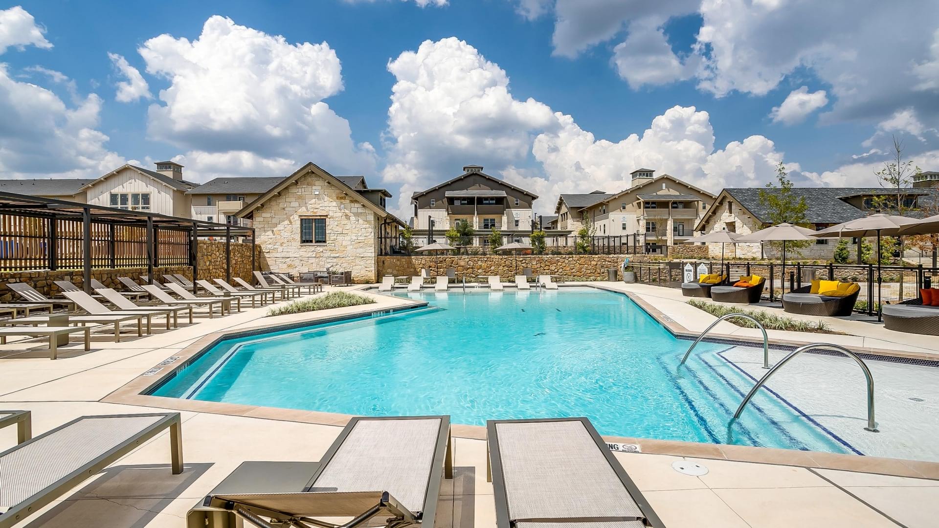 Resort-Style Pool at Our Apartments Near Chisholm Trail Parkway