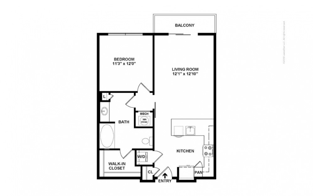 Cedar Floor Plan | Cortland Decatur East