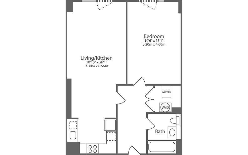 A16 1 Bedroom Luxury Apartment in Manchester