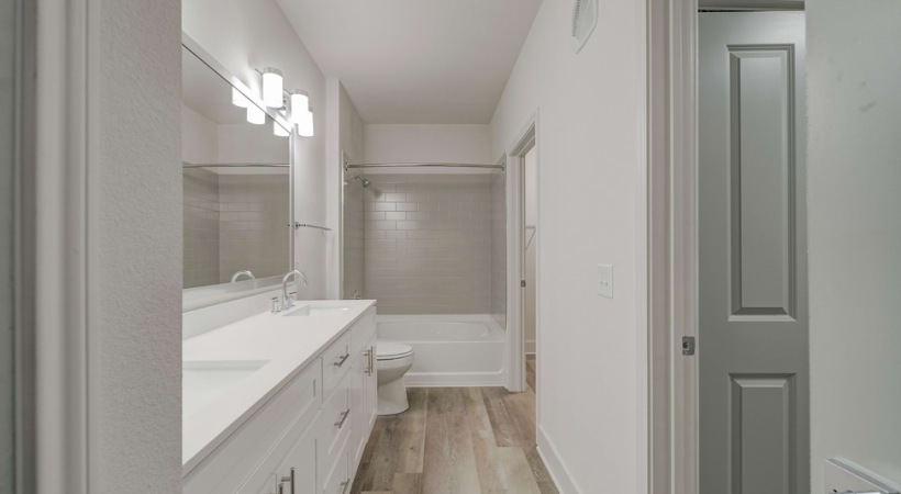 Spacious Bathroom in Our Addison Circle Apartments for Rent