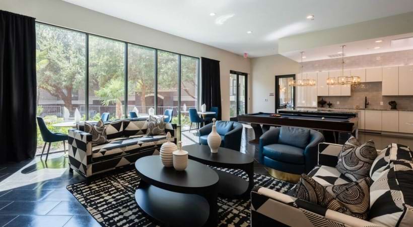 Resident Clubhouse with WiFi at Our Apartments in Far North Dallas, TX