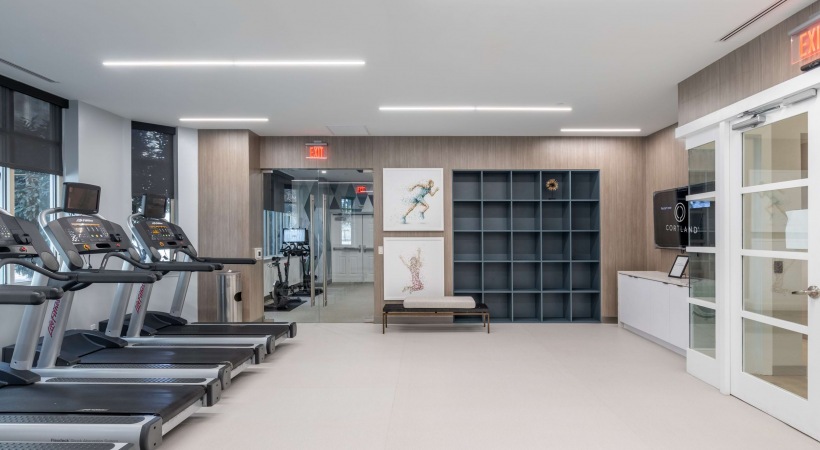 Spacious 24/7 Fitness Center at Our Apartments in Pentagon City, VA