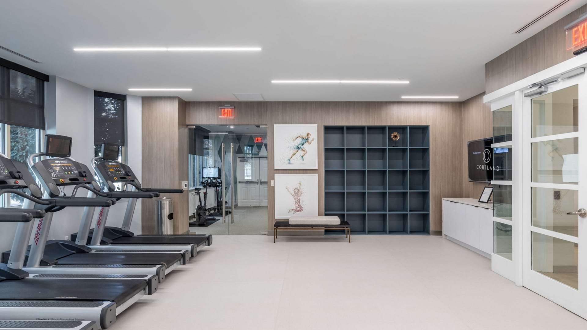 24/7 Fitness Center at Our Pentagon Apartments