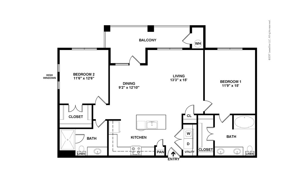Pinehurst 2-Bedroom Onion Creek Apartment