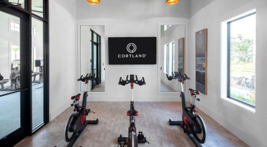 Yoga/Spin Room at Our Luxury Apartments in Clearwater