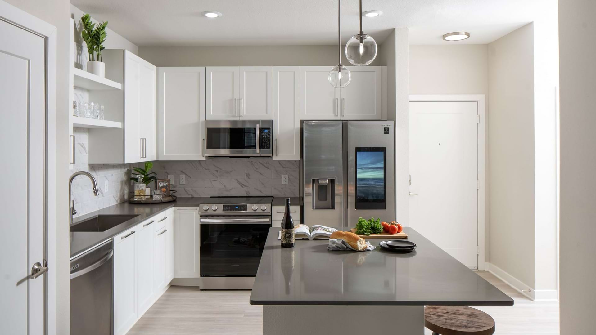 Open-Concept Kitchen at Our Lake Nona Luxury Apartments