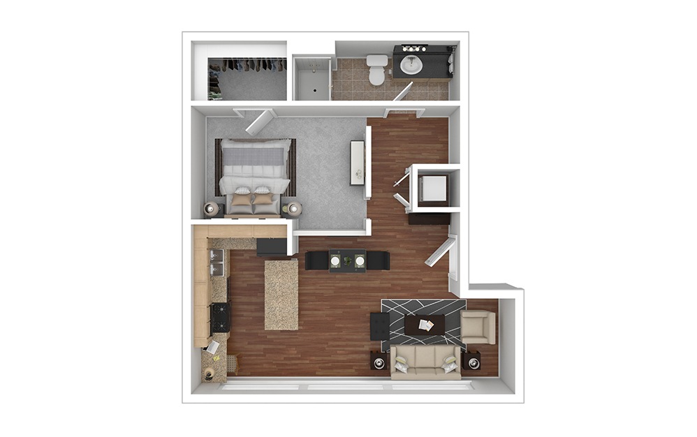 A3 Floor Plan | Cortland on Blake