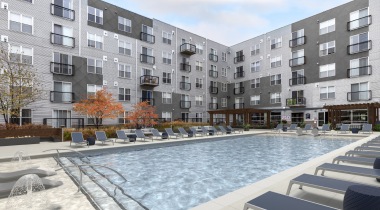Resort-Style Pool at Our Lofts for Rent in Denver