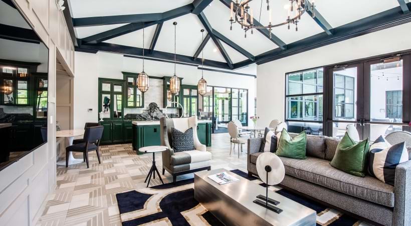 Resident clubhouse at our apartments near Las Colinas, TX