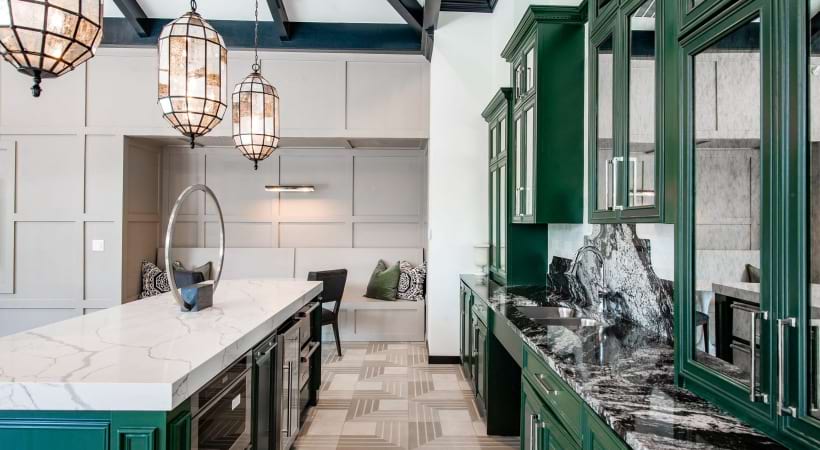 Party-ready kitchen at our apartments for rent in Irving, TX