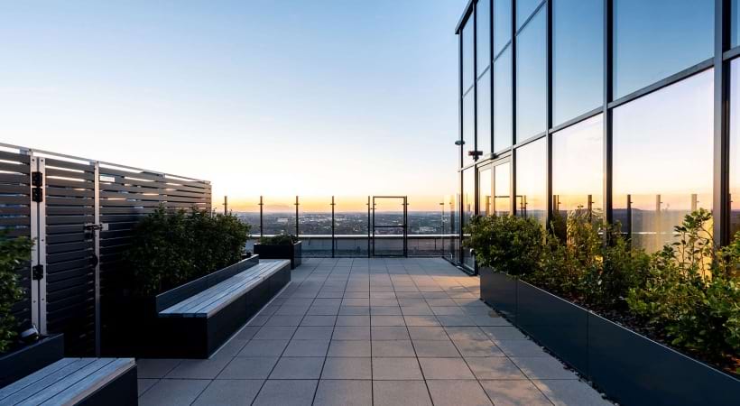 Terrace at Our Birmingham Apartments for Rent