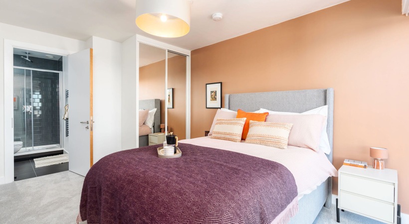 Spacious Bedroom at Our Birmingham, England Apartments