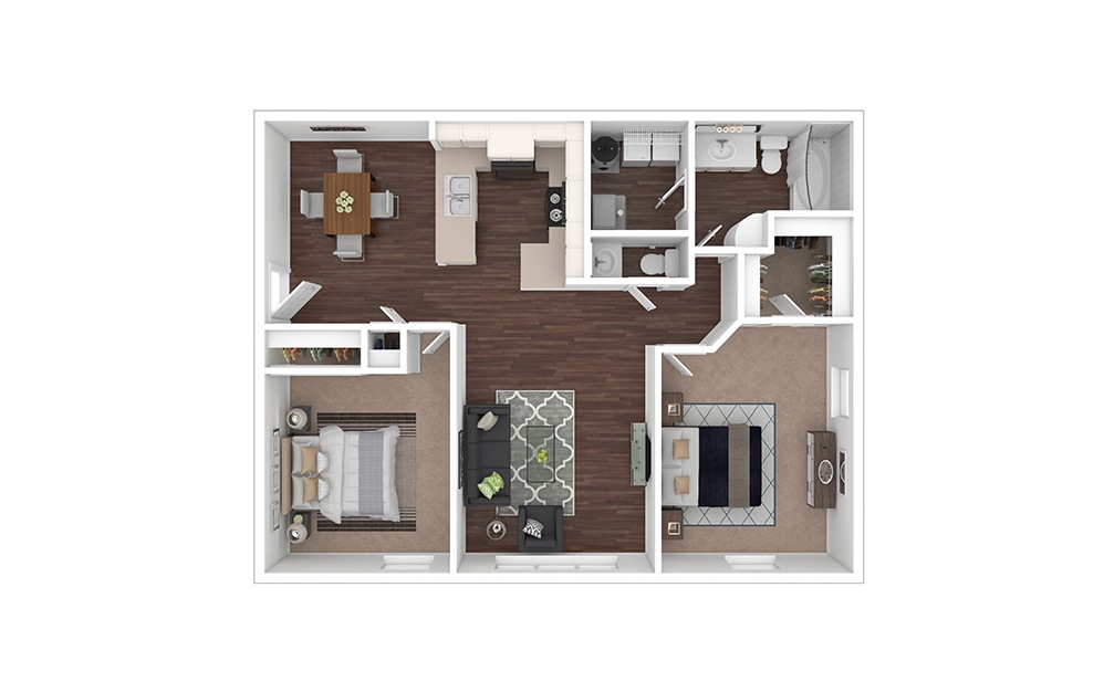 2 Bedroom and 1 Bathroom Turnberry Apartment for Rent in Pickerington