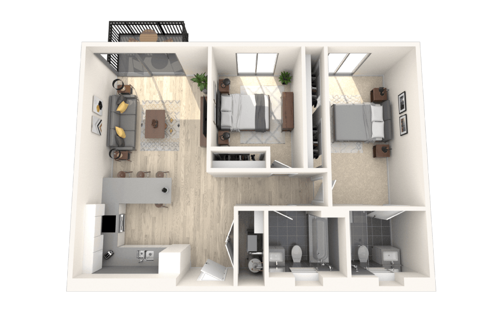 Maya 2 Bedroom Watford Apartment