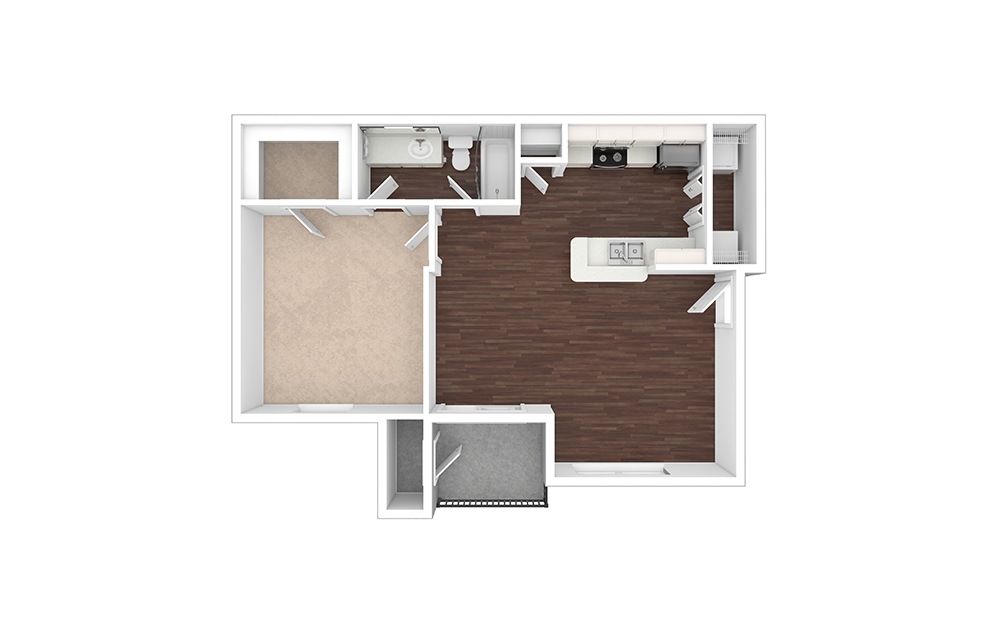 Chesney 1-Bedroom Bell Rd. Apartment