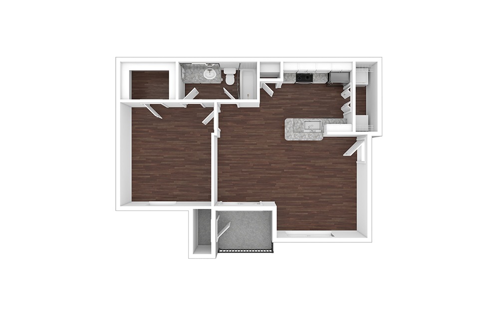 Chesney - Renovated 1 bedroom 1 bath 763 square feet (1)