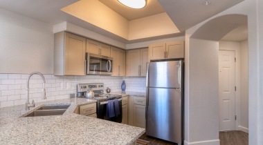 Kitchen with Granite Countertops at Our Apartments in Chanler, AZ