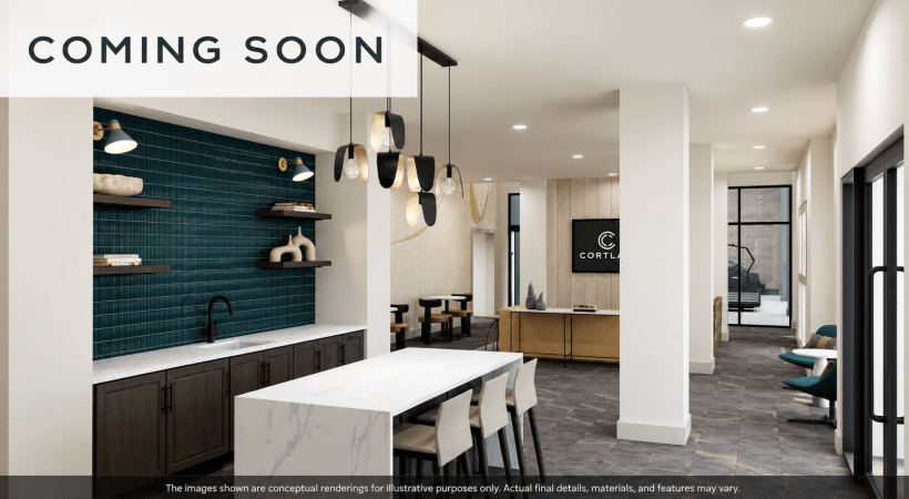 Coming Soon: Newly Renovated Resident Clubhouse at Our Apartments in North Druid Hills, Atlanta