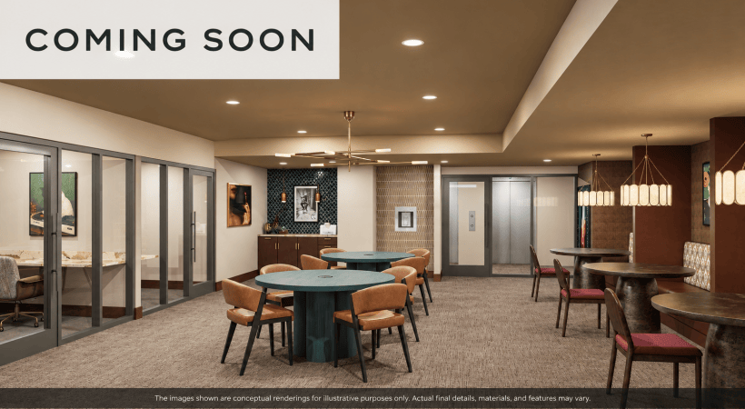 Coworking Space at Our Nashville Downtown Apartments for Rent