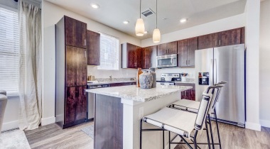 Kitchen Islands With Granite Countertops at Our Apartments For Rent Near Loveland, CO