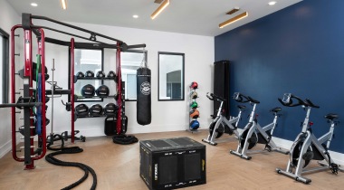 Newly Renovated Fitness Center with Spin Studio