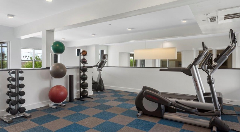 Two Story, 24/7 Fitness Center at Our Apartments in Biltmore Area