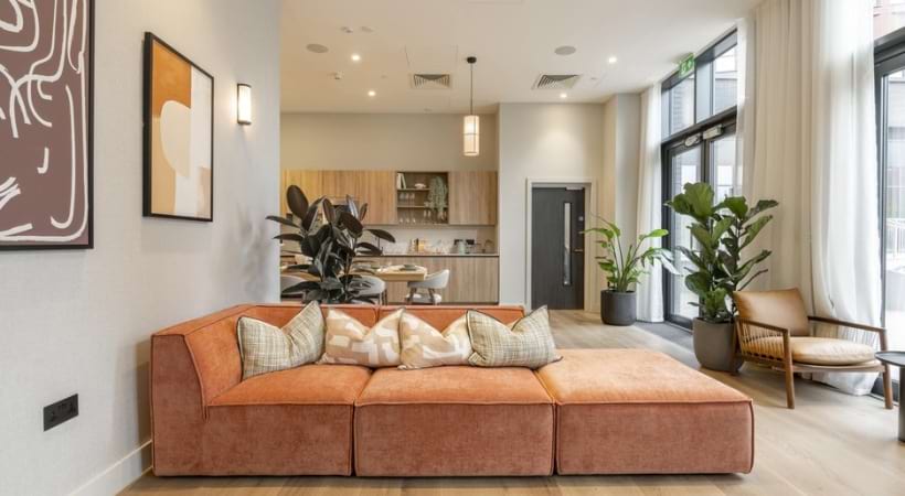 Luxury Lounge at Our Apartments in Birmingham to Rent 