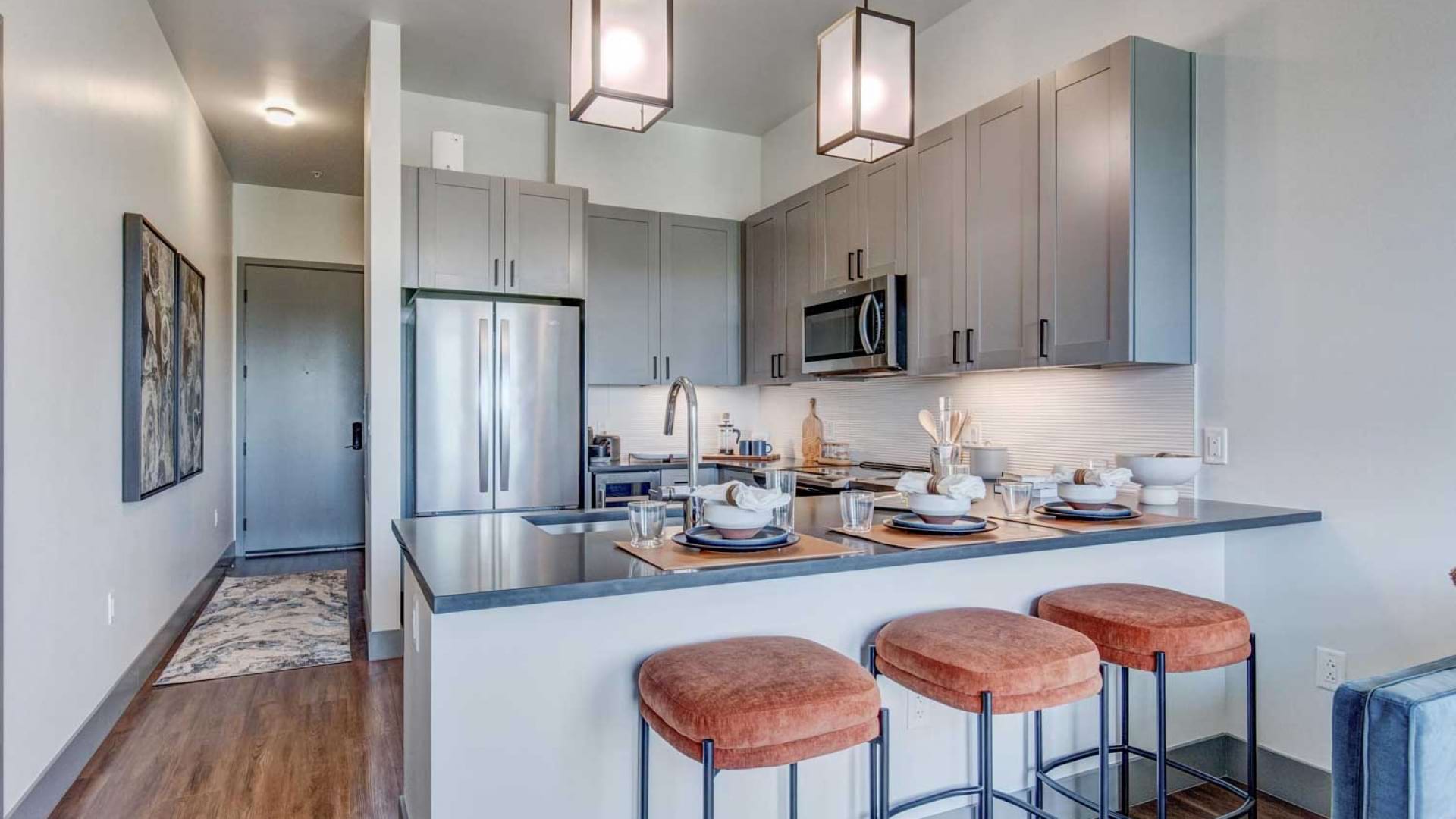 Open Concept Kitchen at Our Capitol Hill Apartments