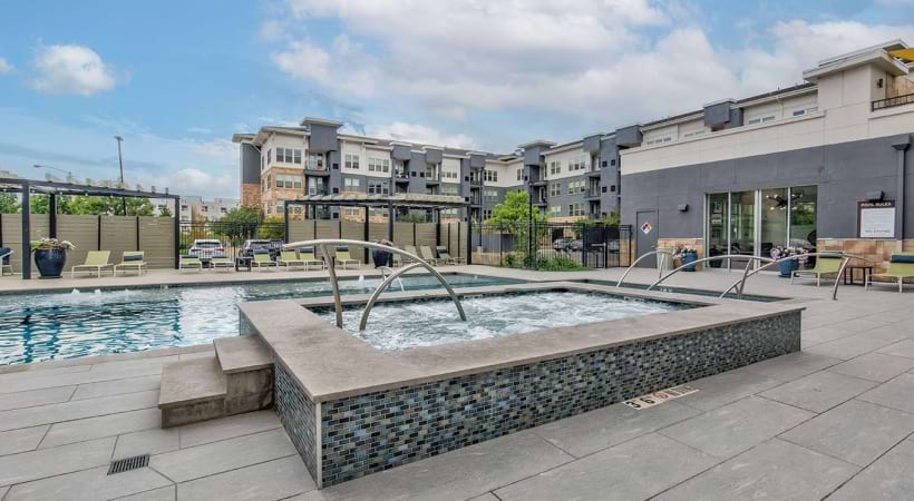 Heated, Resort-Style Pool and Spa with Fire Pit	